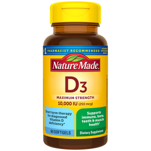 Vitamin D3 Maximum Strength 10.000 IU (250 mcg)