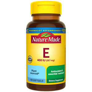 Vitamin E 400 IU (267 mg) d-Alpha Softgels