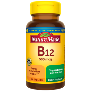 Vitamin B12 500 mcg Tablets