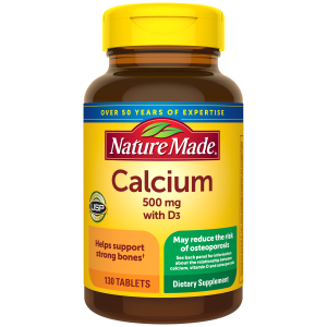 Calcium 500 mg with Vitamin D3 Tablets