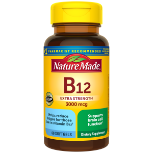 Vitamin B12 Extra Strength 3000 mcg Softgels