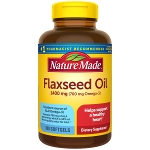 Flaxseed Oil 1400 mg Softgels