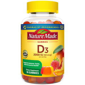 Vitamin D3 2000 IU (50 mcg) Gummies