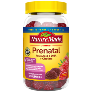 Prenatal Folic Acid + DHA + Choline Gummies