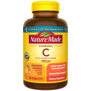 Vitamin C Extra Strength Dosage 1000 mg Chewables