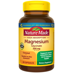 High Absorption Magnesium Glycinate Capsules 200 mg