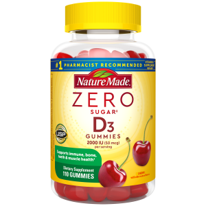 Zero Sugar Vitamin D3 Gummies