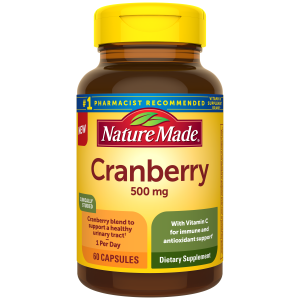 Cranberry Capsules 500 Mg With Vitamin C