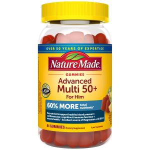 Advanced Multivitamin 50+ For Him Gummies